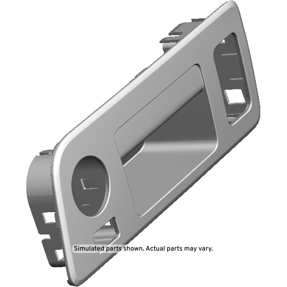 GM Genuine Parts Jet Black Instrument Panel Switch Trim Plate
