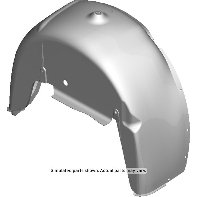 GM Genuine Parts Passenger Side Rear Wheelhouse Liner