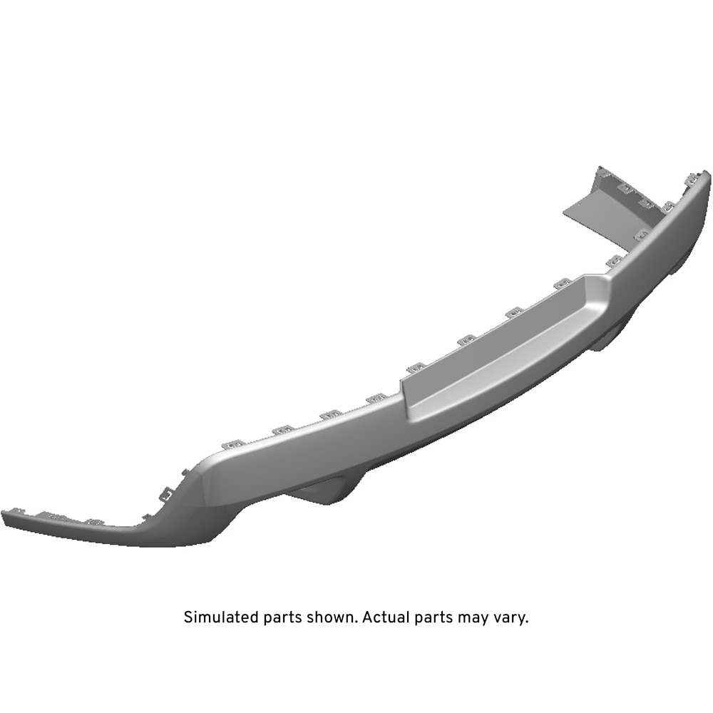 GM Genuine Parts Rear Lower Bumper Cover