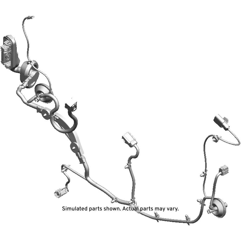 GM Genuine Parts Rear Passenger Side Door Wiring Harness