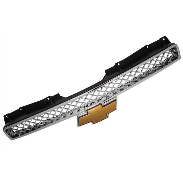GM Genuine Parts Bright Chrome Grille Assembly with Bowtie Logo