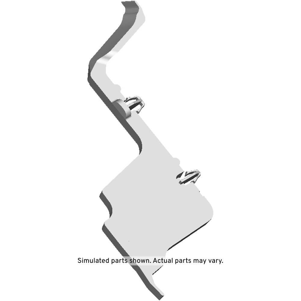 GM Genuine Parts Driver Side Body Lock Pillar Lower Outer Baffle Plate