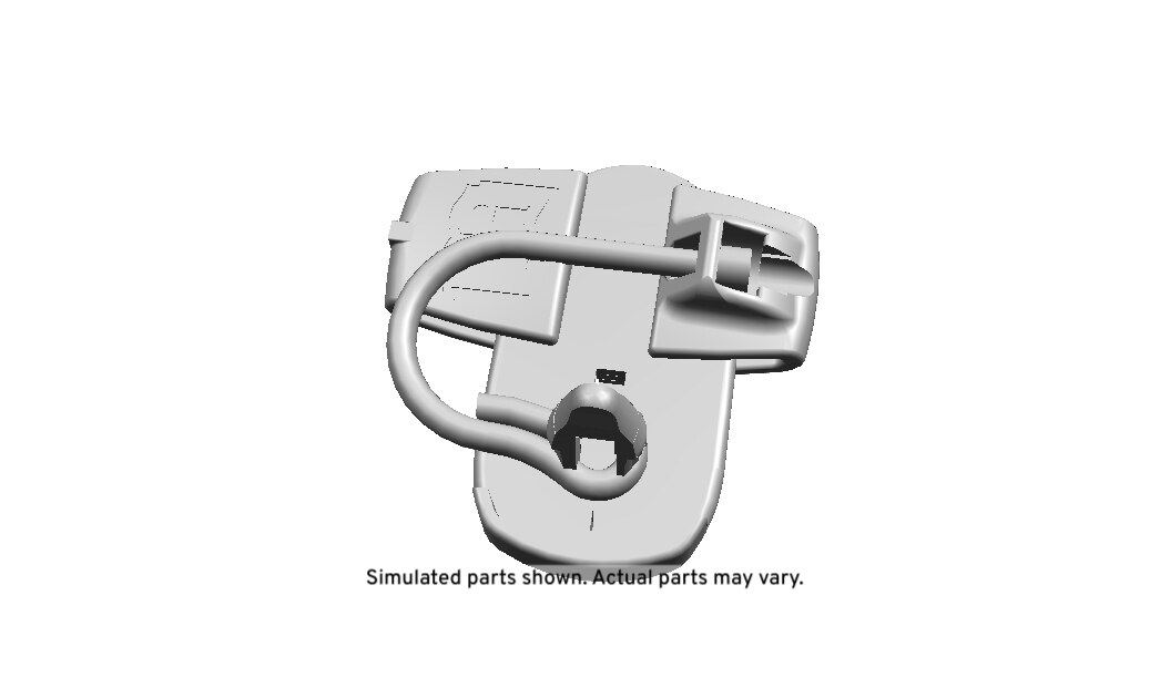 GM Genuine Parts Dune 3rd Row Seat Belt Guide