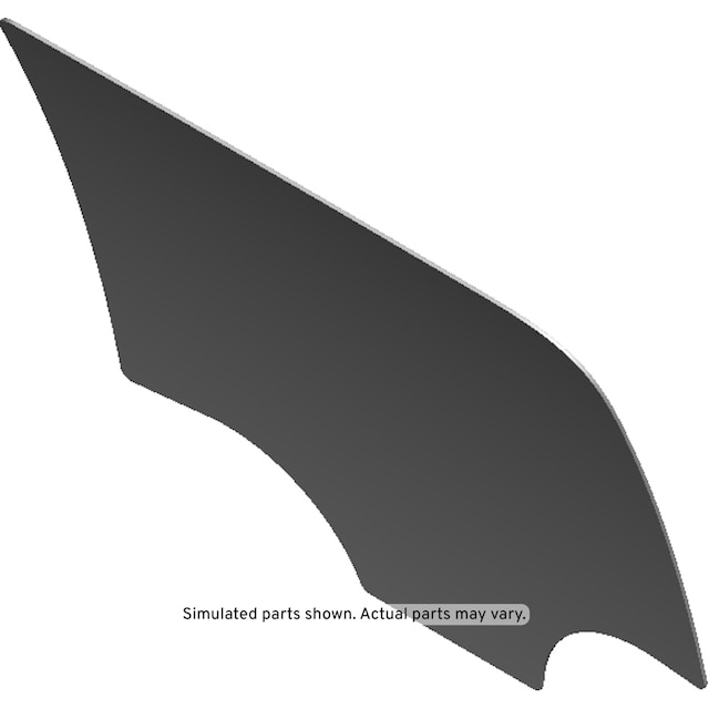 GM Genuine Parts Passenger Side Rear Door Window