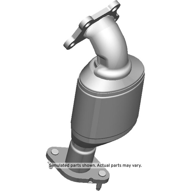 GM Genuine Parts 3-Way Catalytic Converter with Flanges, Gasket, and Studs