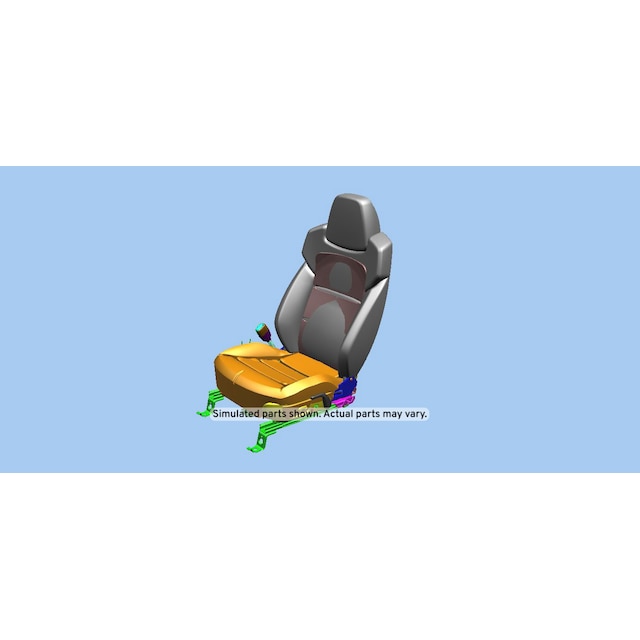 GM Genuine Parts Light Titanium Driver Seat