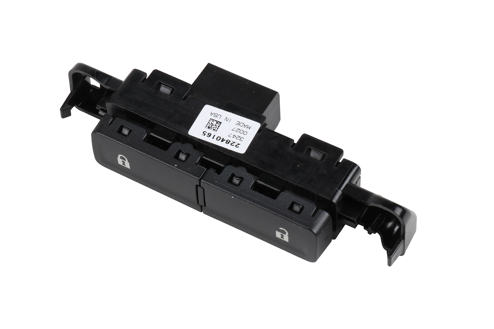 GM Genuine Parts Black Carbon Metallic Passenger Side Door Lock Switch