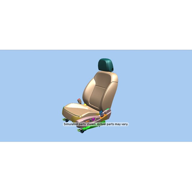 GM Genuine Parts Jet Black Driver Seat