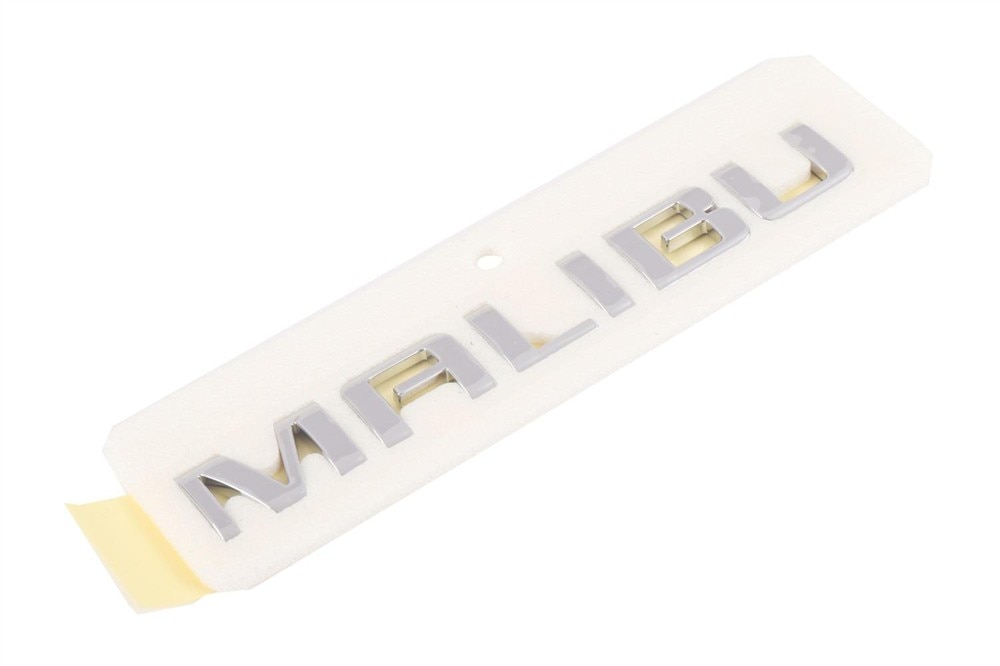 GM Genuine Parts Deck Lid Malibu Name Plate