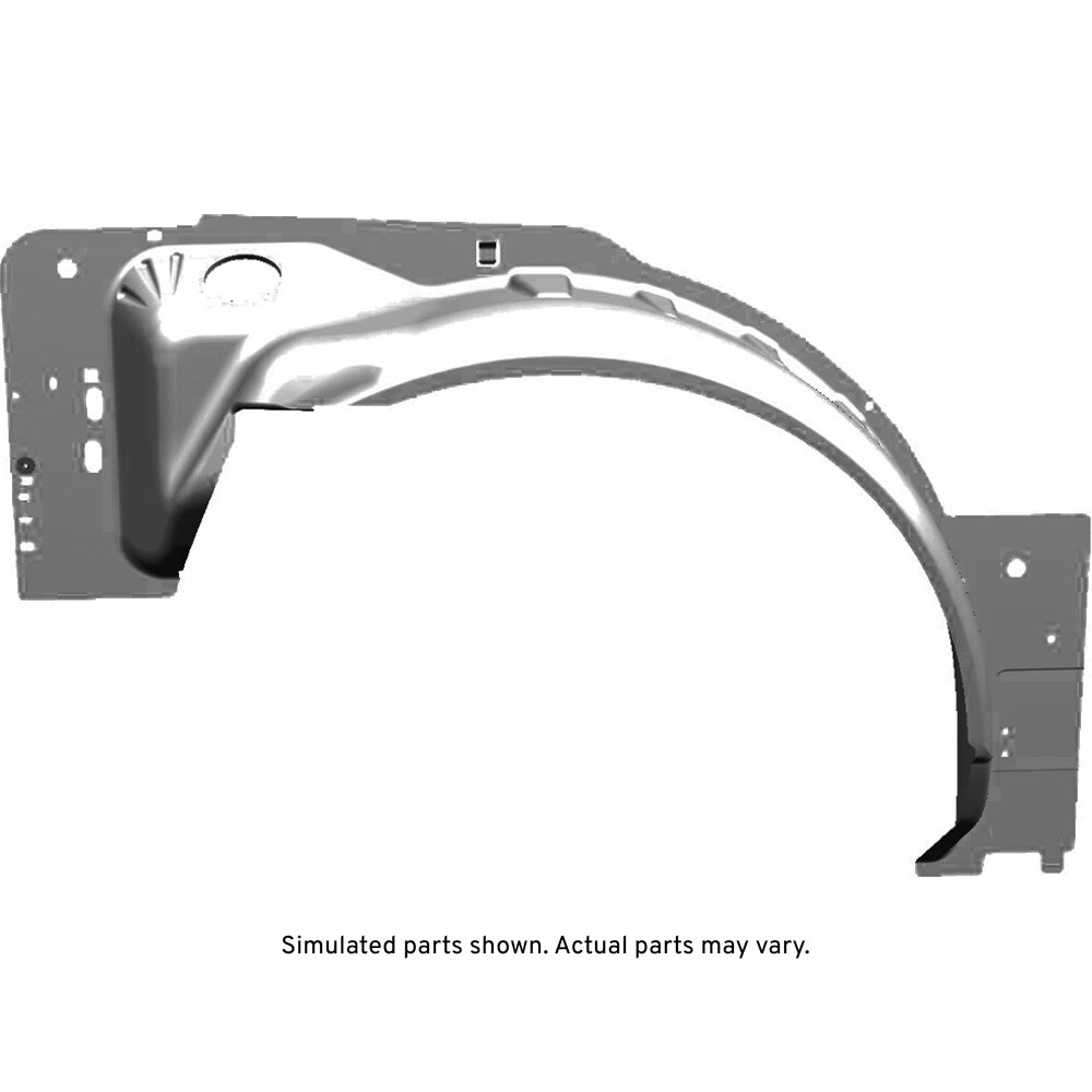 GM Genuine Parts Passenger Side Rear Wheelhouse Outer Panel