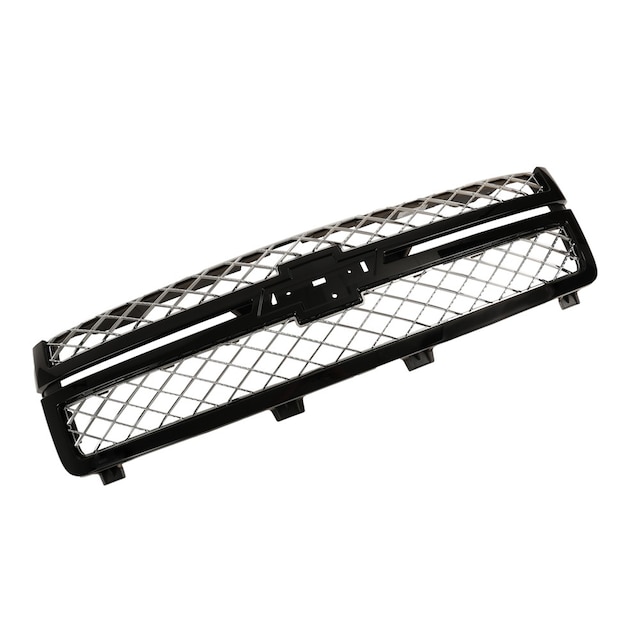 GM Genuine Parts Black Front Grille with Bowtie Emblem and Clips