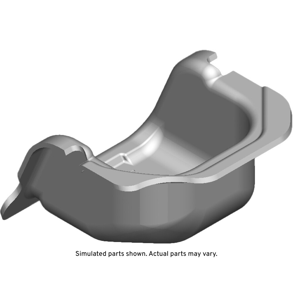 GM Genuine Parts Passenger Side Body Lock Pillar Sound Barrier