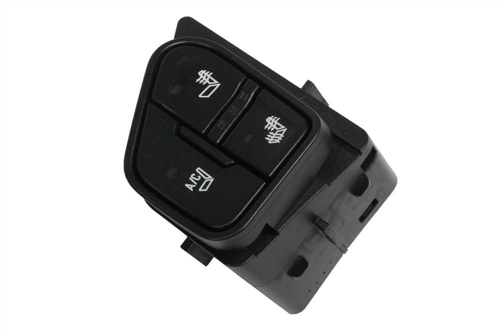 GM Genuine Parts Black Carbon Metallic Passenger Seat Heater Switch