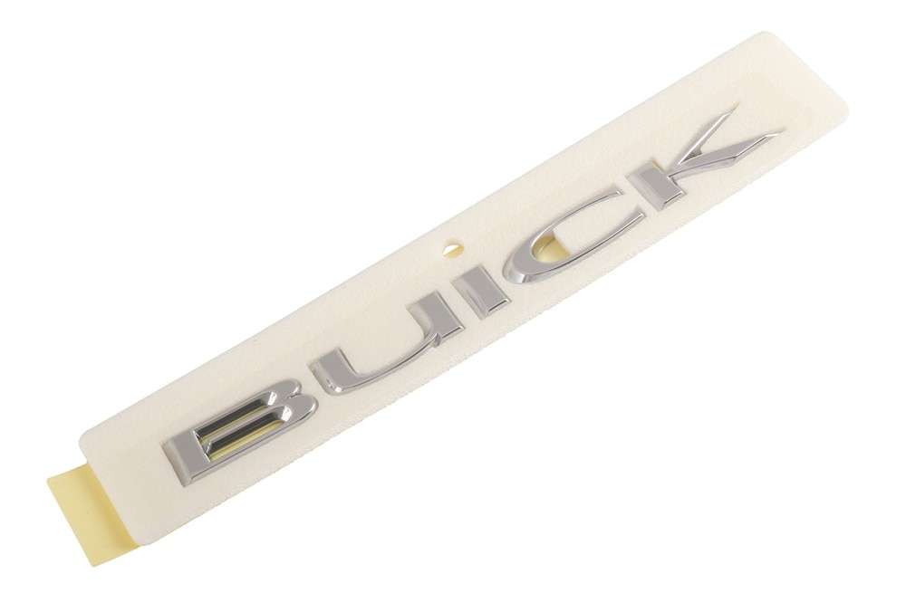 GM Genuine Parts Deck Lid Buick Name Plate