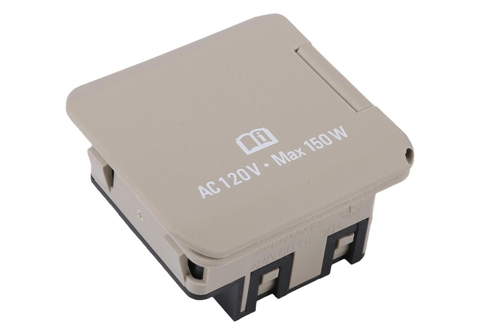 GM Genuine Parts Shale Accessory Power Receptacle