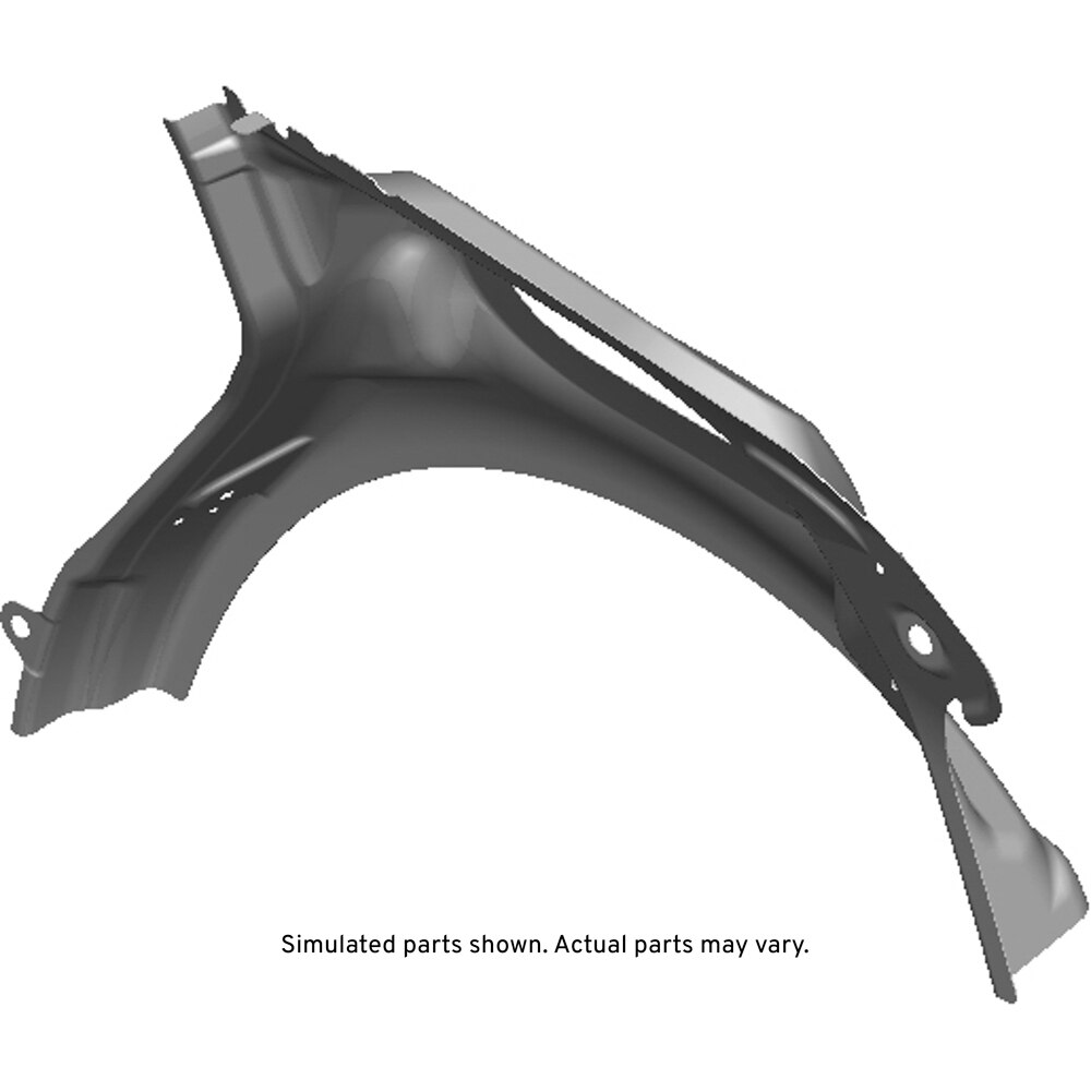 GM Genuine Parts Passenger Side Rear Wheelhouse Outer Panel