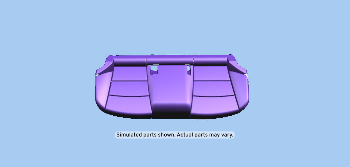 GM Genuine Parts Dark Titanium Rear Seat Cushion