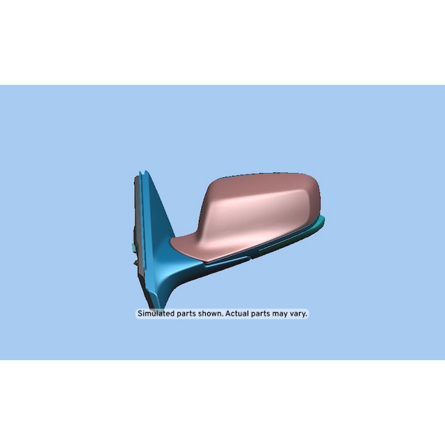 GM Genuine Parts Primed Driver Side Mirror