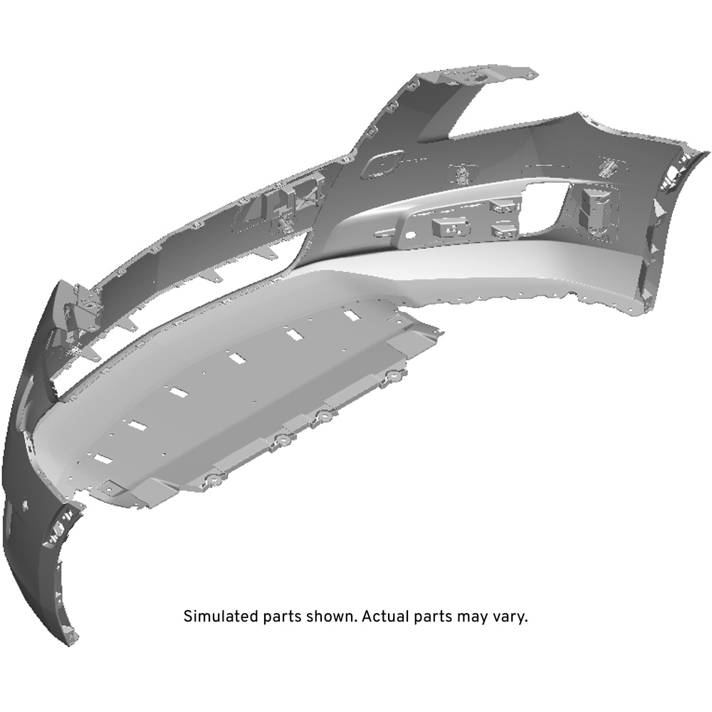 GM Genuine Parts Front Upper Bumper Cover