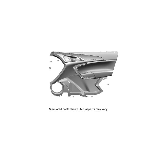 GM Genuine Parts Saddle Up Front Passenger Side Door Trim