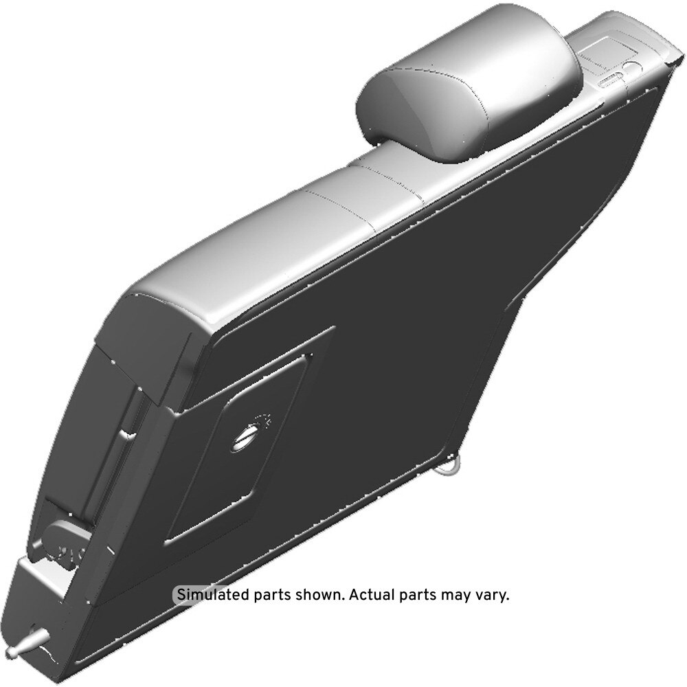 GM Genuine Parts Light Platinum Rear Passenger Side Seat Back Cushion