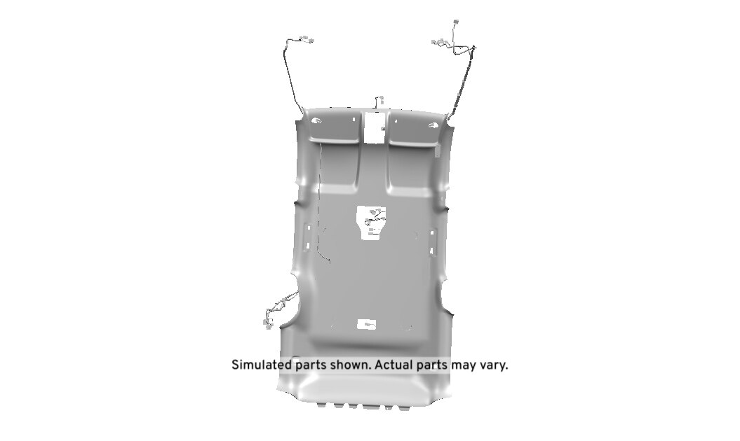 GM Genuine Parts Light Cashmere Headlining Trim Panel