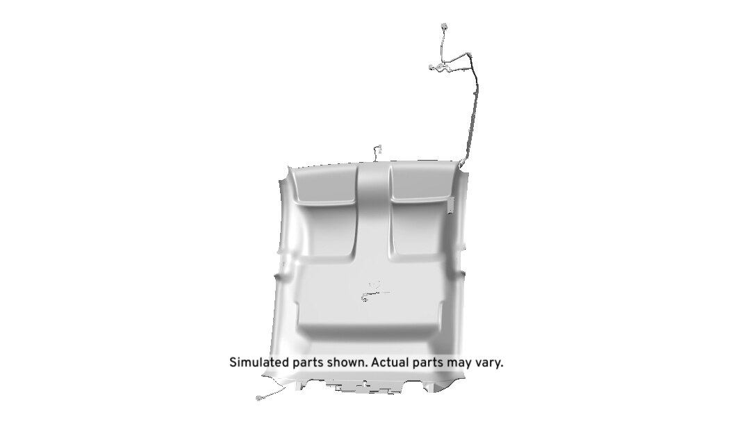 GM Genuine Parts Light Cashmere Headlining Trim Panel