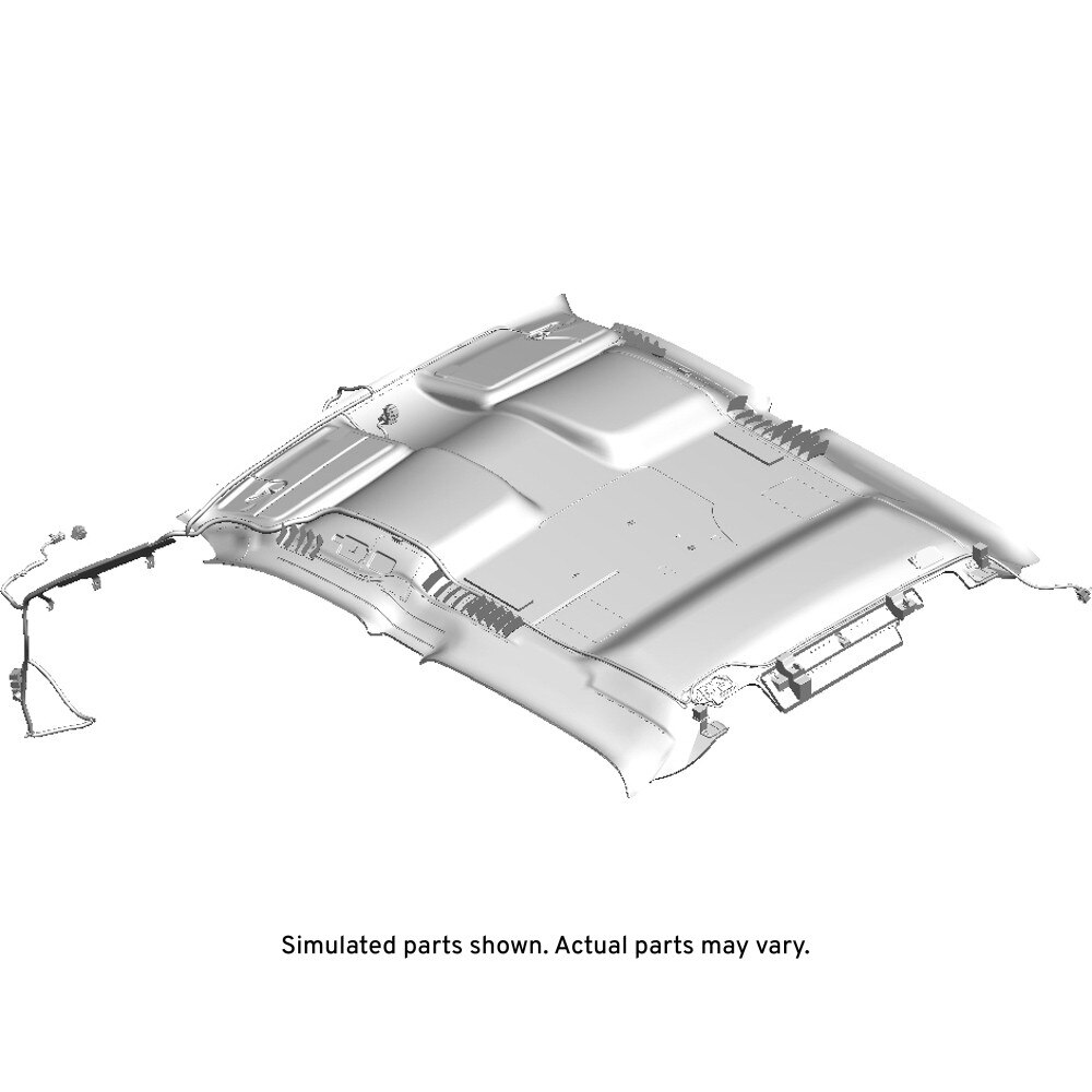 GM Genuine Parts Light Opal Gray Headliner