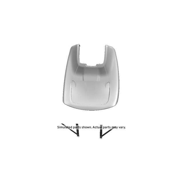 GM Genuine Parts Jet Black Passenger Seat Back Cushion Finish Panel