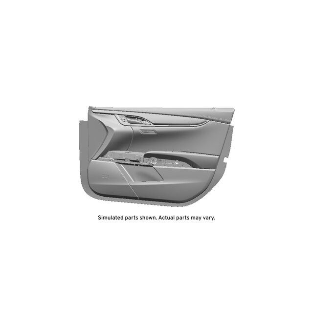 GM Genuine Parts Medium Titanium Front Passenger Side Door Trim