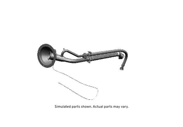 GM Genuine Parts Fuel Tank Filler Pipe