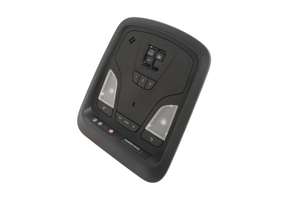 GM Genuine Parts Jet Black Roof Console