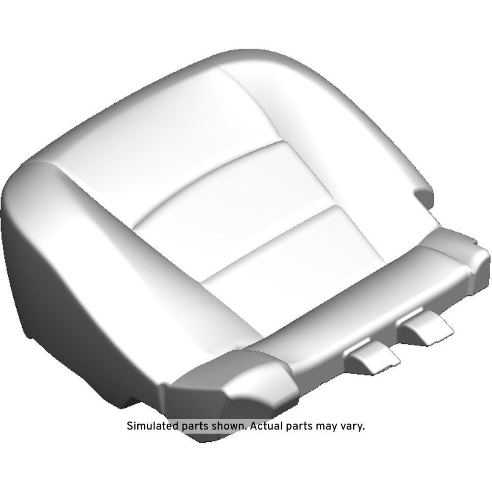 GM Genuine Parts Jet Black Rear Driver Side Seat Cushion
