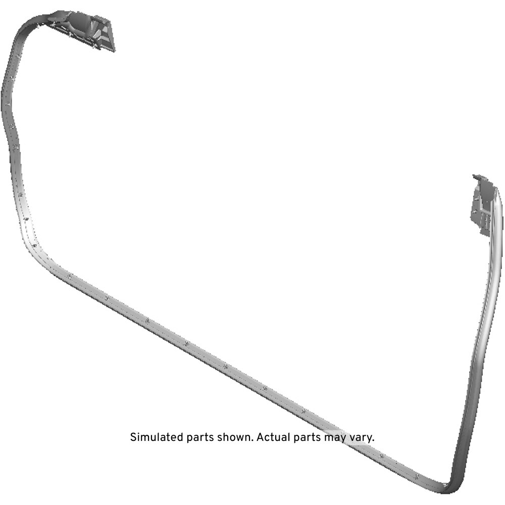 GM Genuine Parts Driver Side Front Door Weatherstrip