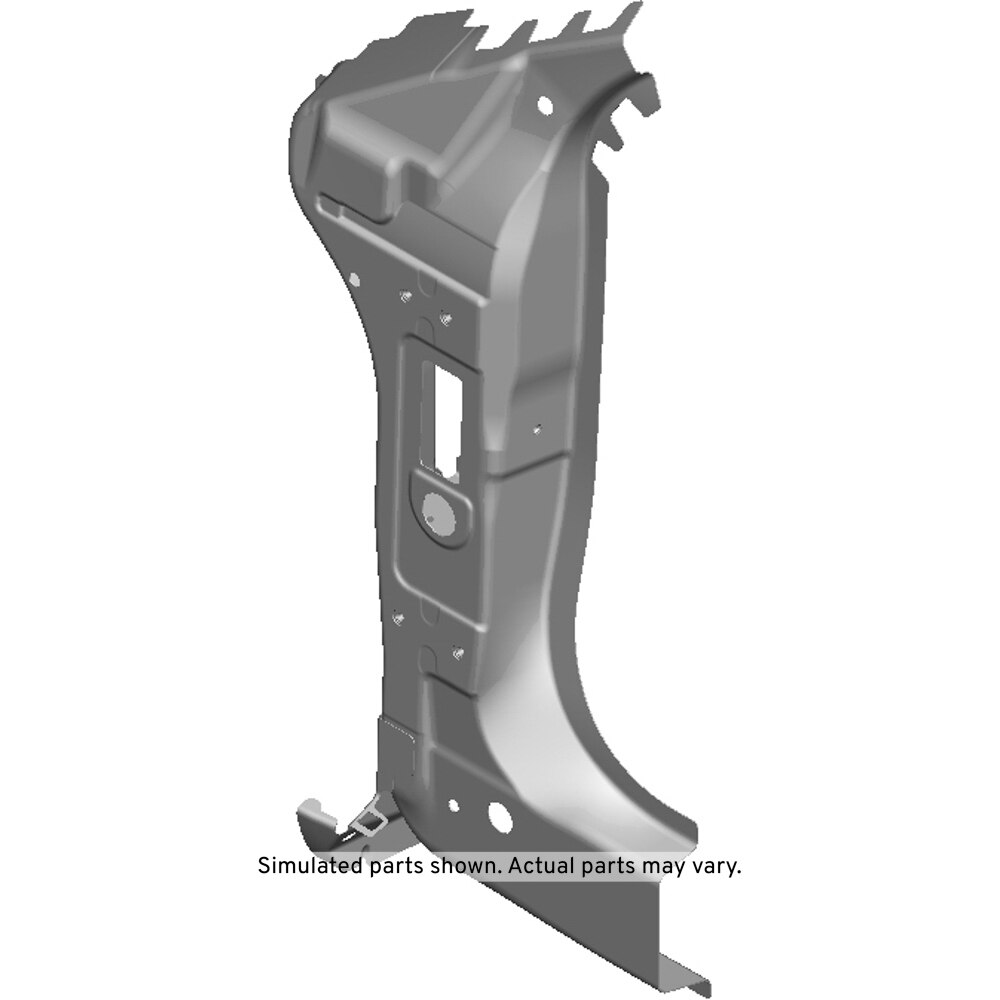GM Genuine Parts Driver Side Body Hinge Pillar Panel Reinforcement