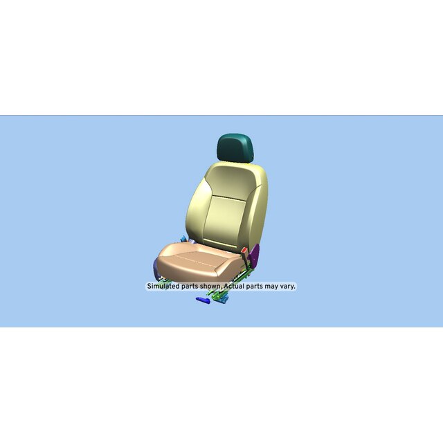 GM Genuine Parts Jet Black Passenger Seat