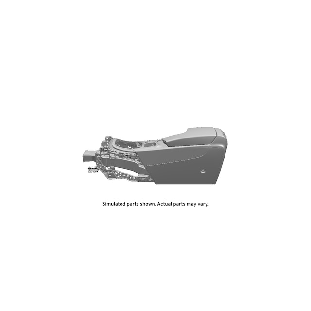 GM Genuine Parts Jet Black Front Floor Console