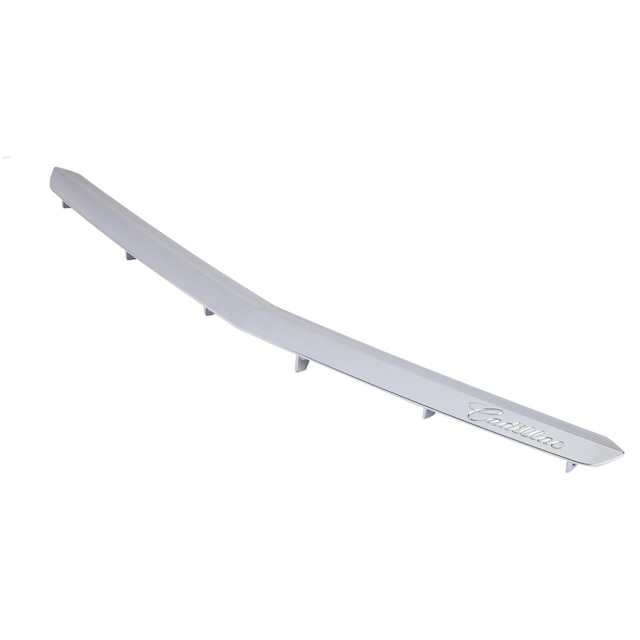 GM Genuine Parts Galvano Silver Rear Bumper Fascia Center Upper Molding