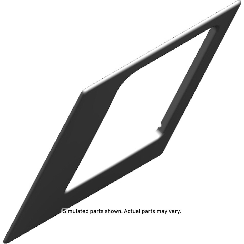 GM Genuine Parts Jet Black Rear Seat Armrest Closeout Panel