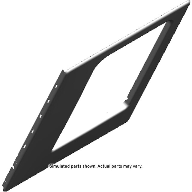 GM Genuine Parts Jet Black Rear Passenger Side Seat Armrest Closeout Panel