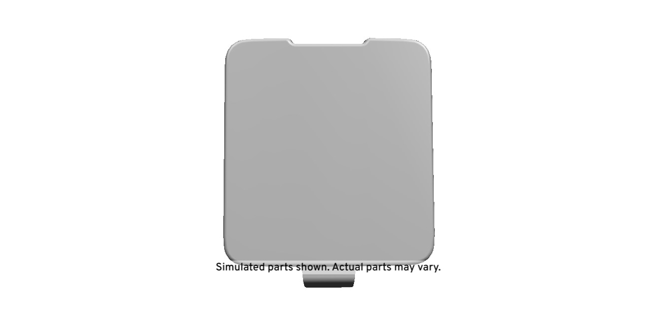 GM Genuine Parts Light Platinum Front Seat Adjuster Finish Cover Bolt Cap