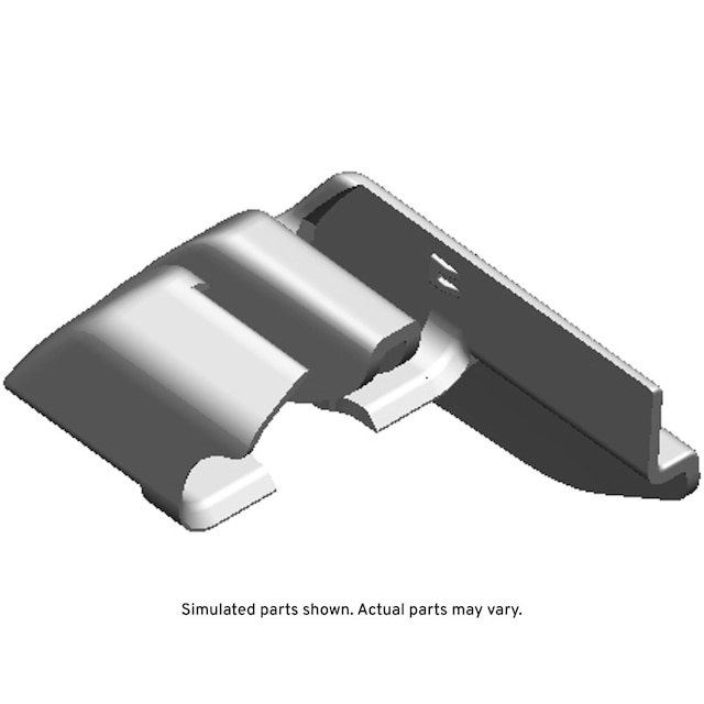 GM Genuine Parts Jet Black Passenger Seat Inner Adjuster Front Finish Cover