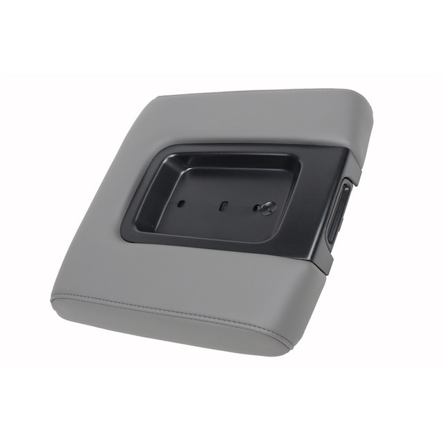GM Genuine Parts Dark Ash Gray Front Console Armrest Lid