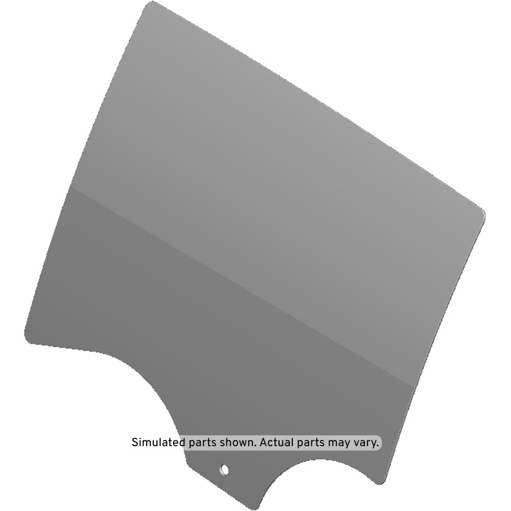 GM Genuine Parts Driver Side Rear Door Window
