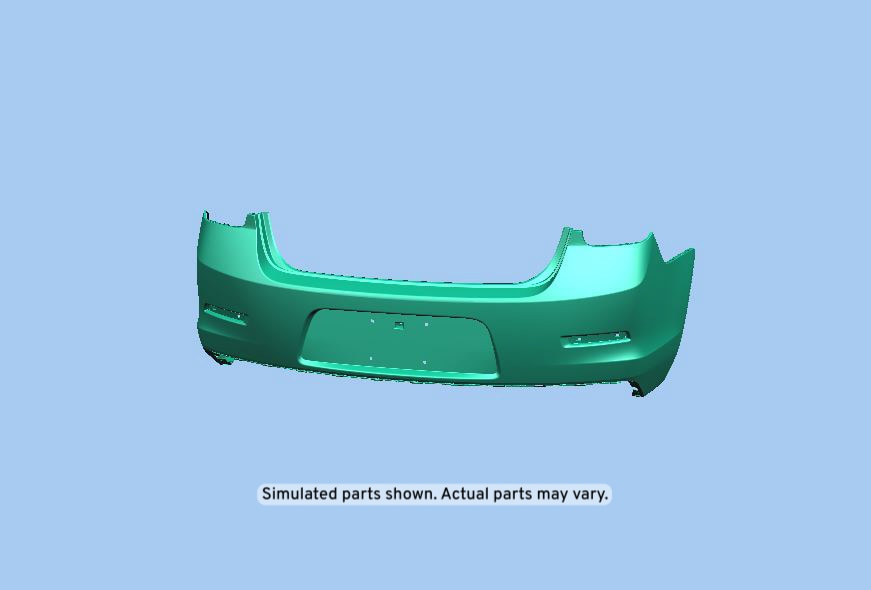 GM Genuine Parts Rear Bumper Cover