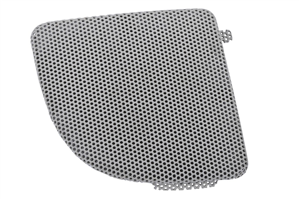 GM Genuine Parts Very Light Platinum Passenger Seat Head Restraint Speaker Grille