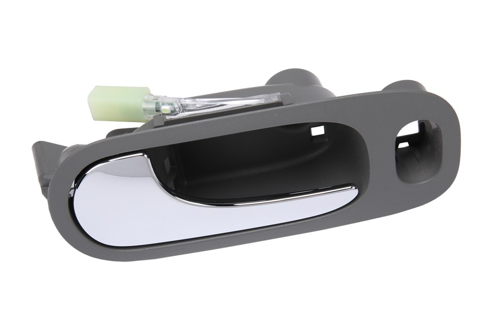 GM Genuine Parts Chrome/Titanium Front Driver Side Door Inside Handle
