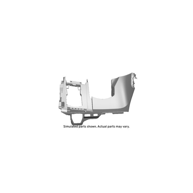GM Genuine Parts Jet Black Instrument Panel Lower Trim Panel