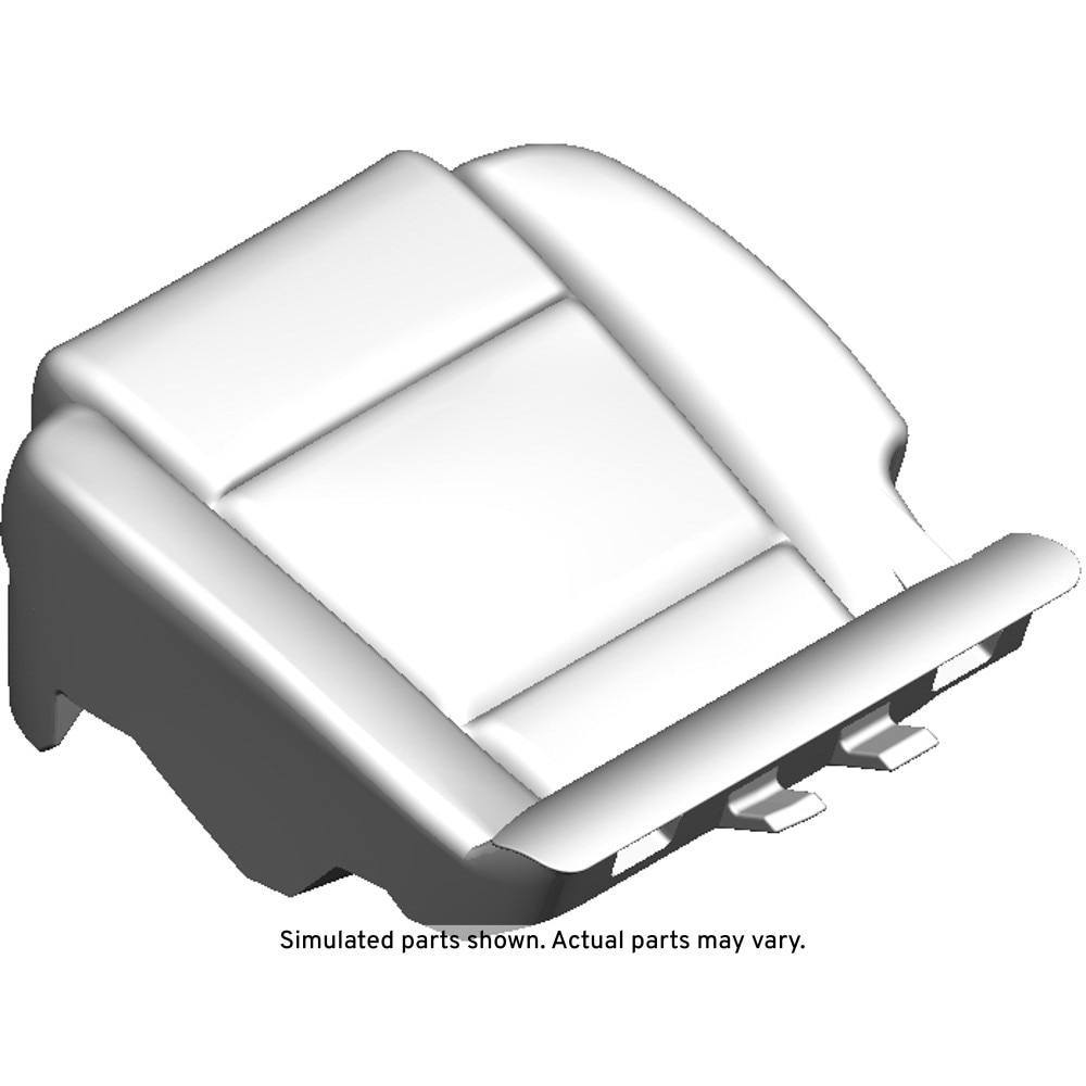 GM Genuine Parts Jet Black Rear Driver Side Seat Cushion