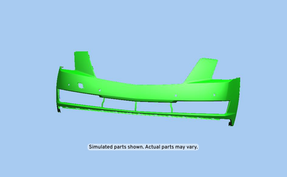 GM Genuine Parts Front Upper Bumper Cover